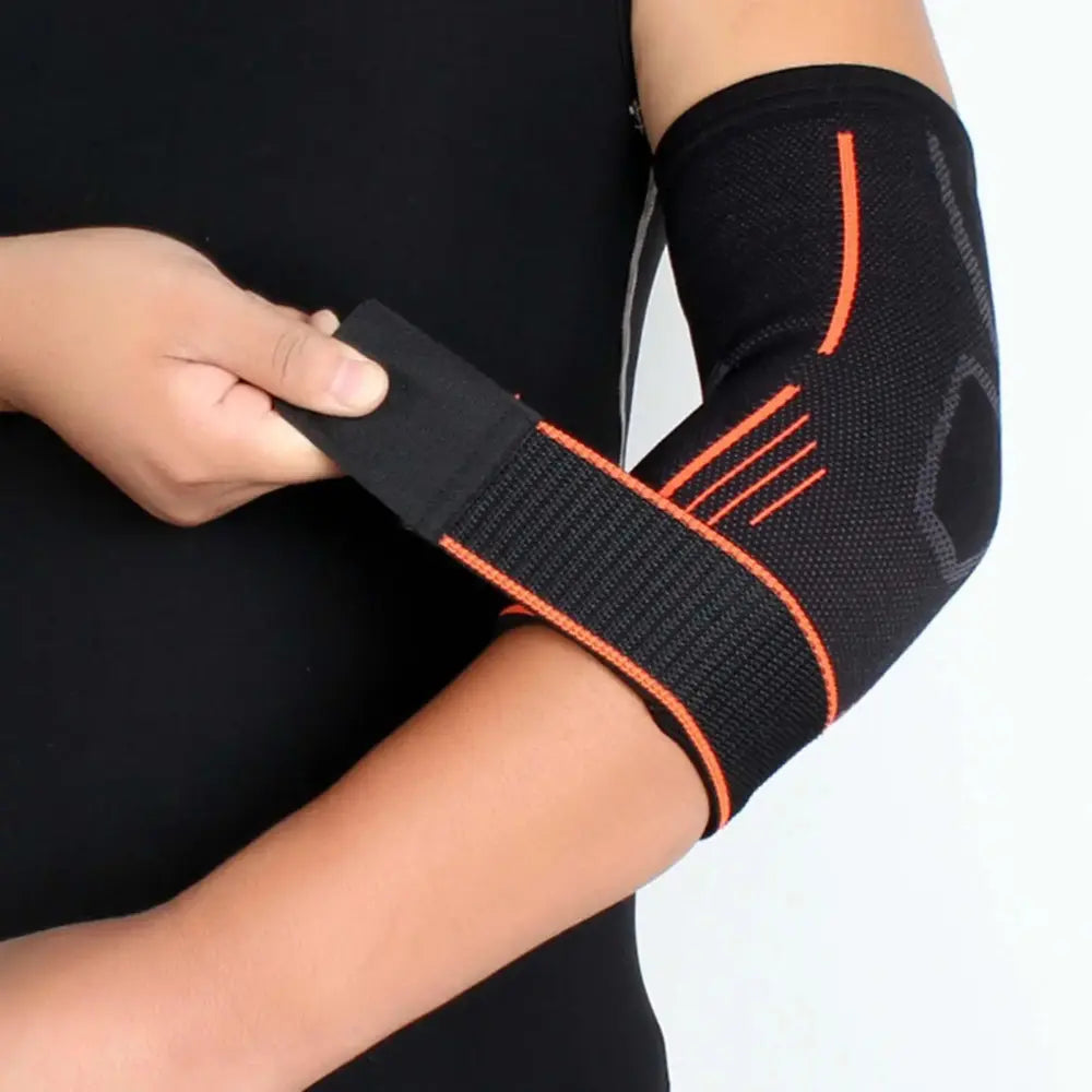 ALBUHOLM albuebandage med kompression båret på armen