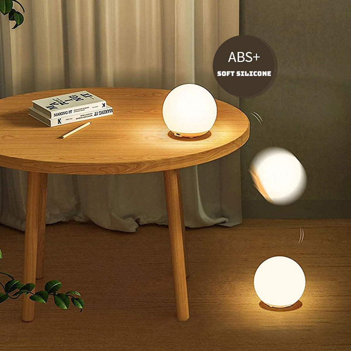 AMMELYS natlampe i silikone – billede 6