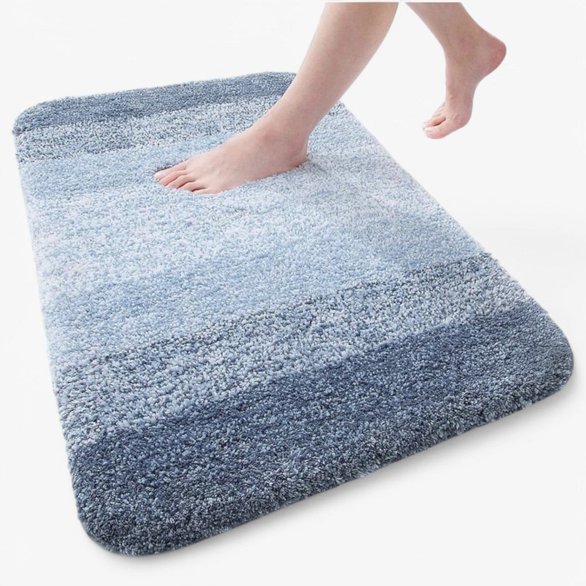 Superabsorberende bademåtte i mikrofiber til badeværelset – billede 4