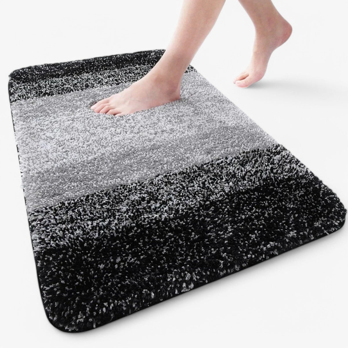 Superabsorberende bademåtte i mikrofiber til badeværelset – billede 6