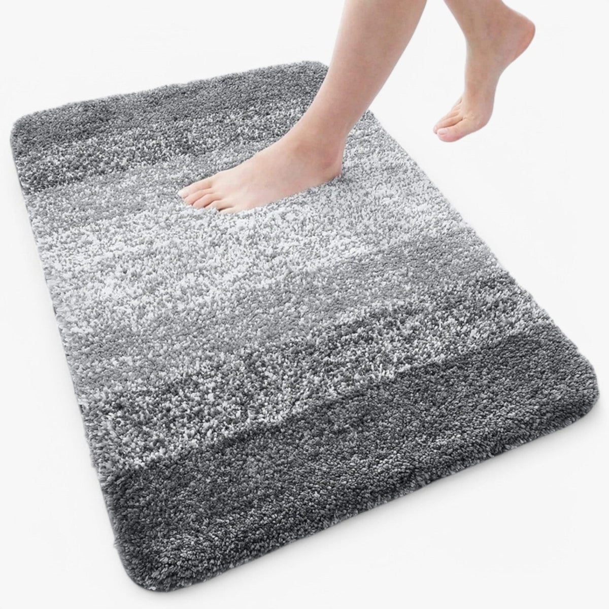 Superabsorberende bademåtte i mikrofiber til badeværelset – billede 7