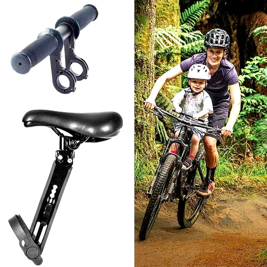 CYKELTRIN cykelbarnestol med barnestyr – billede 6
