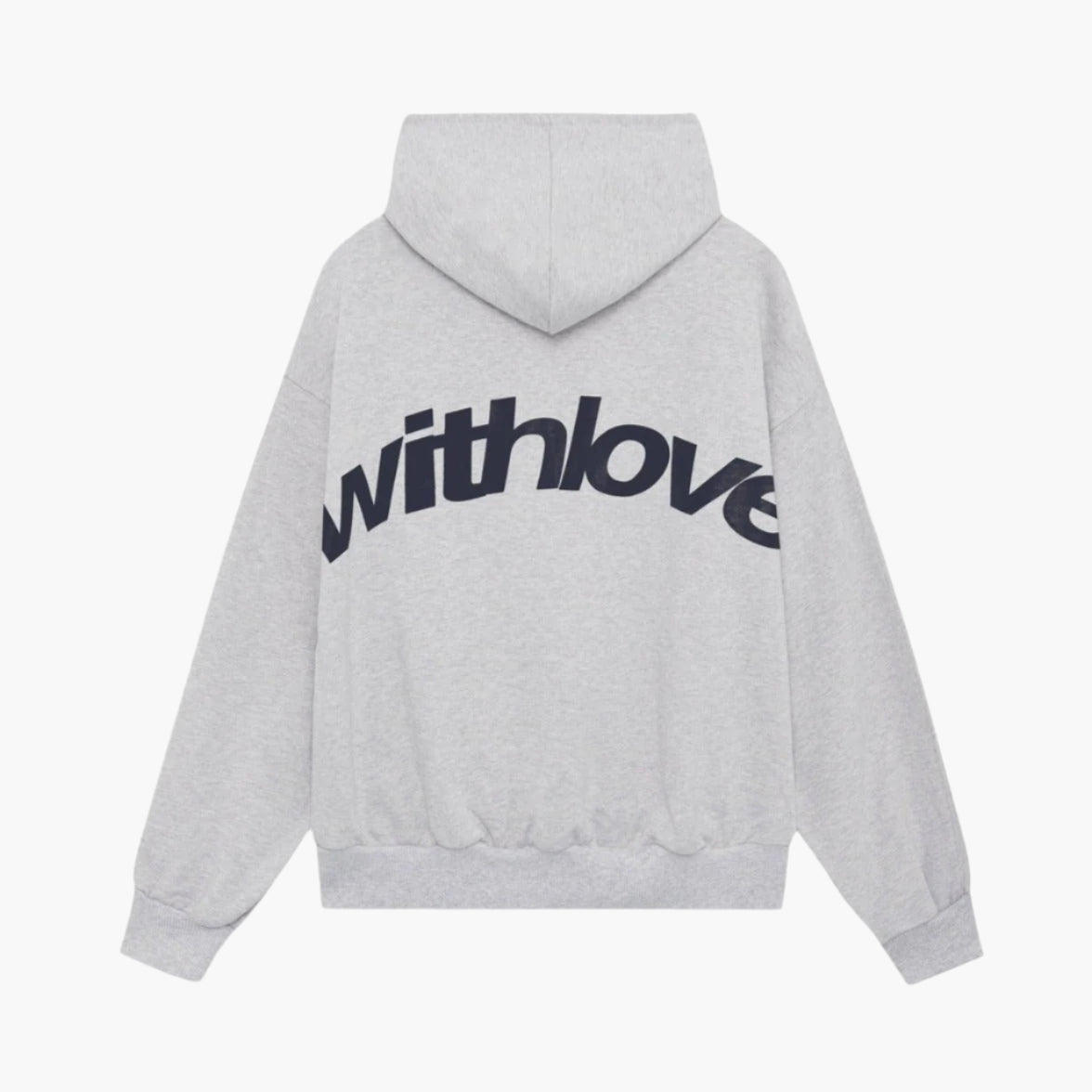 Oversize hoodie til damer med markant rygtryk – billede 10