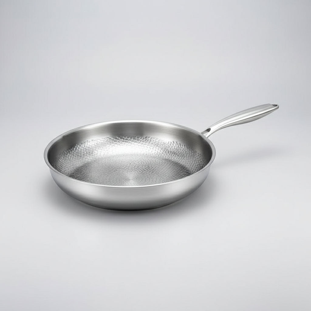 GLØDESMED hamret titaniumpande med slip-let overflade – billede 10