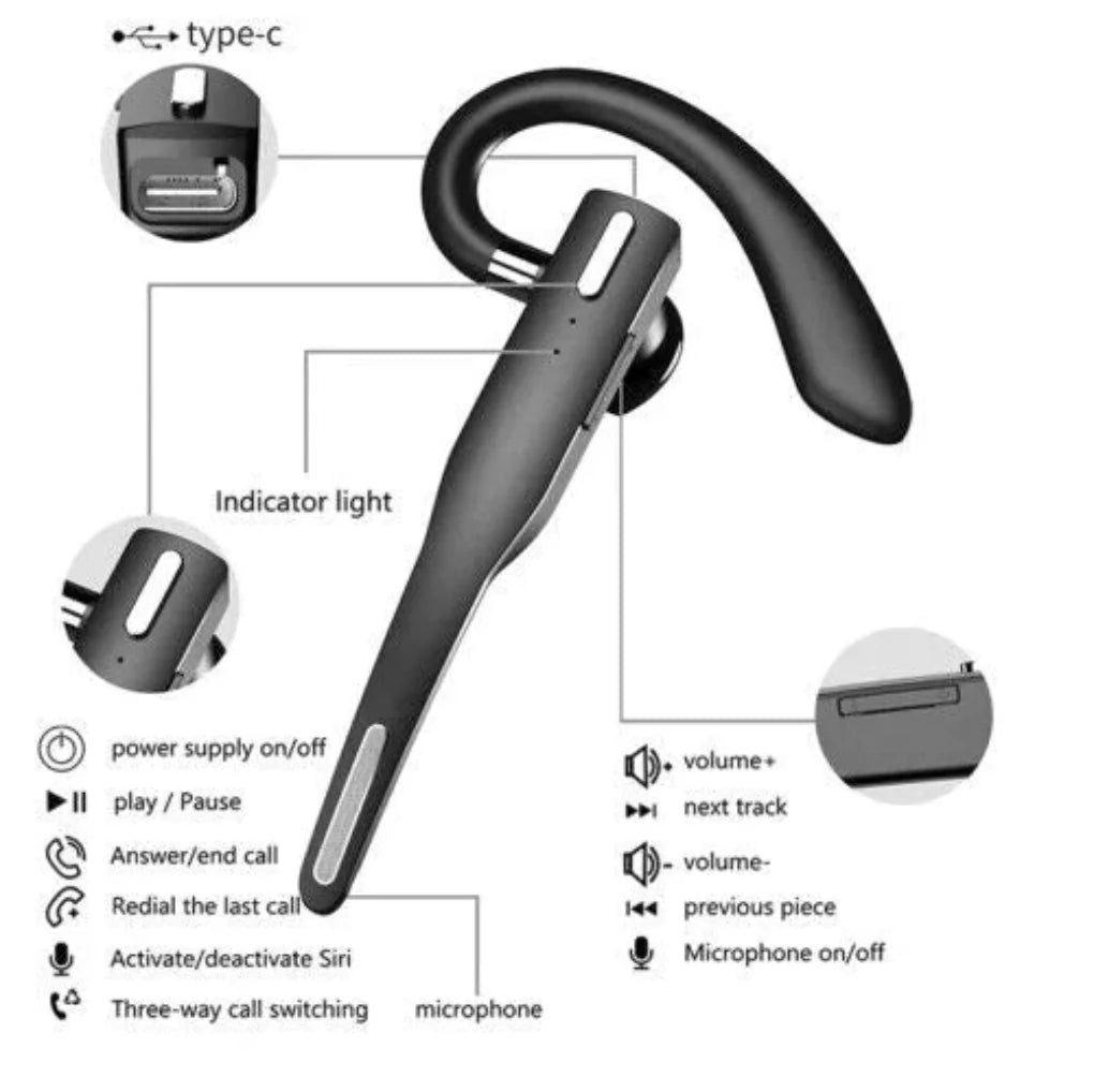 KLARTALE trådløst headset – billede 5