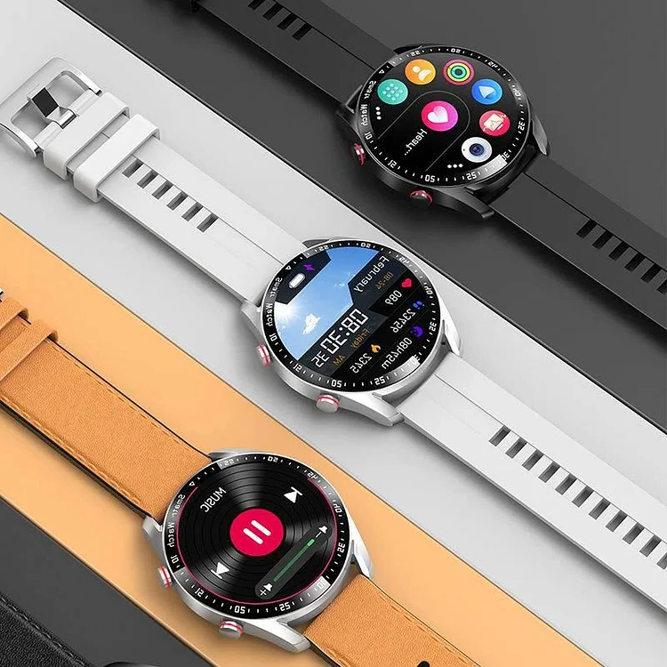 Smartwatch med blodsukkerkontrol uden prik, NFC og Bluetooth-opkald – billede 10