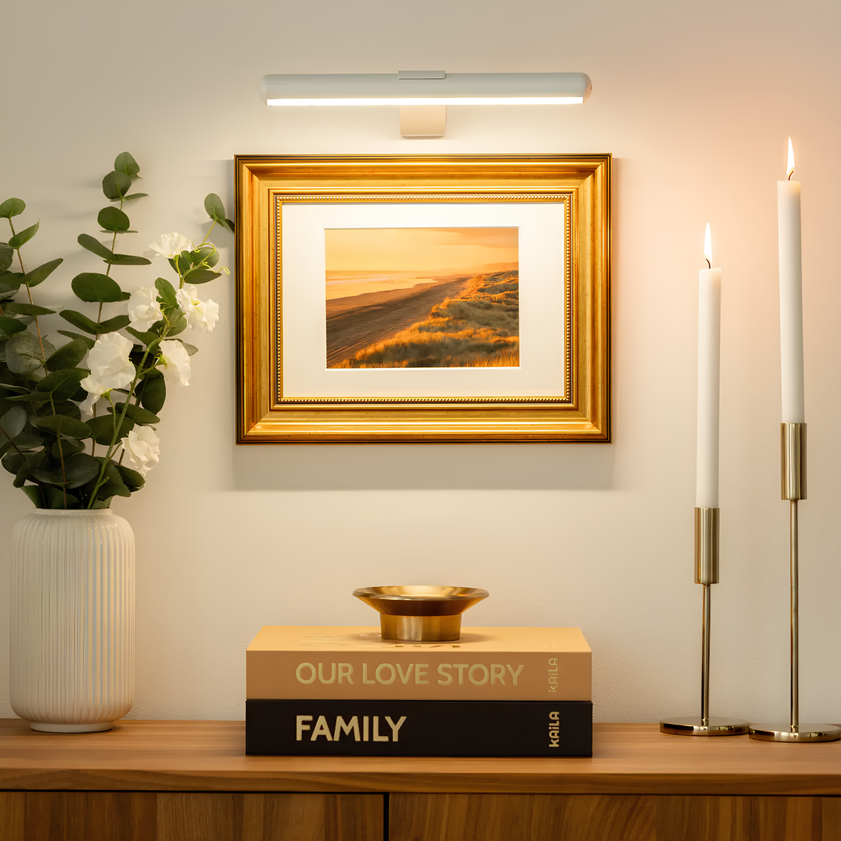 KUNSTGLØD trådløs billedlampe – billede 9