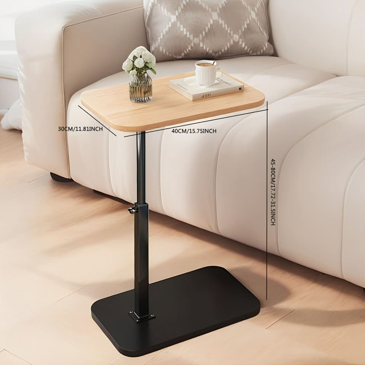 LØFTEBORG sidebord i træ og metal – billede 5