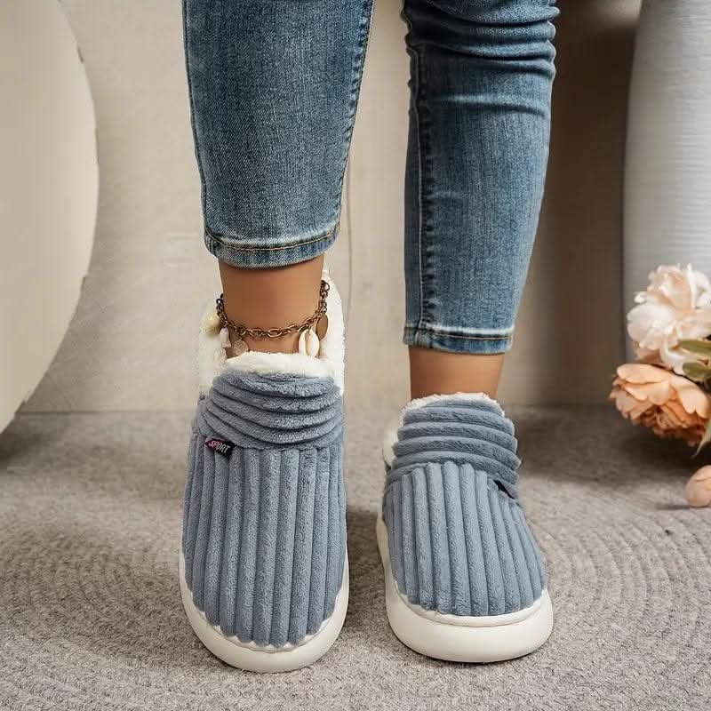 LUNSTED termo-hjemmesko i mikrofiber med varmt plysfoer – billede 7