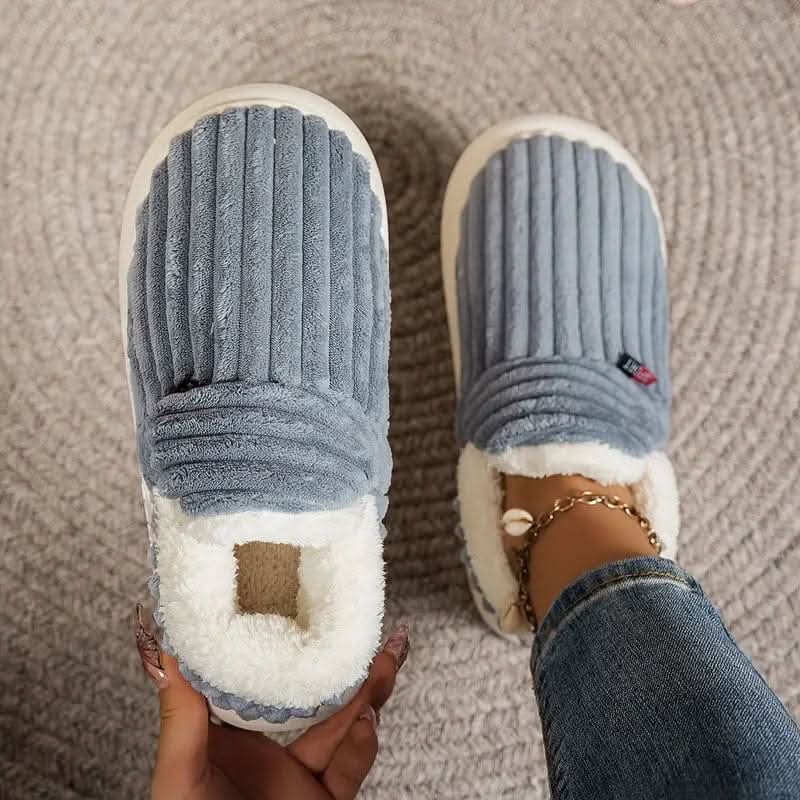 LUNSTED termo-hjemmesko i mikrofiber med varmt plysfoer – billede 13