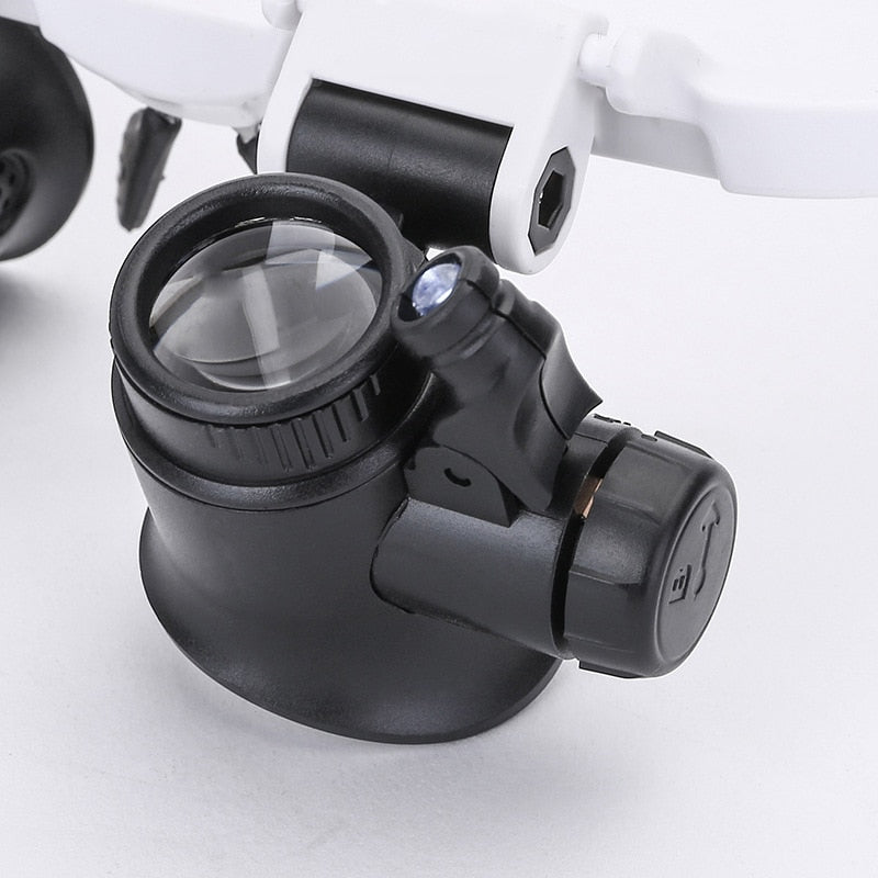 LUPLYS forstørrelsesbriller med LED-lys – billede 5