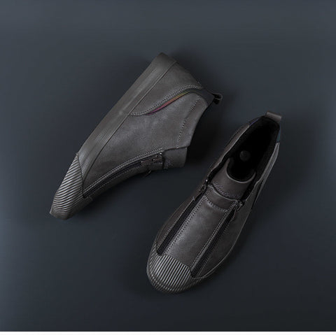 LYNSKRIDT herresneakers med lynlås – billede 10