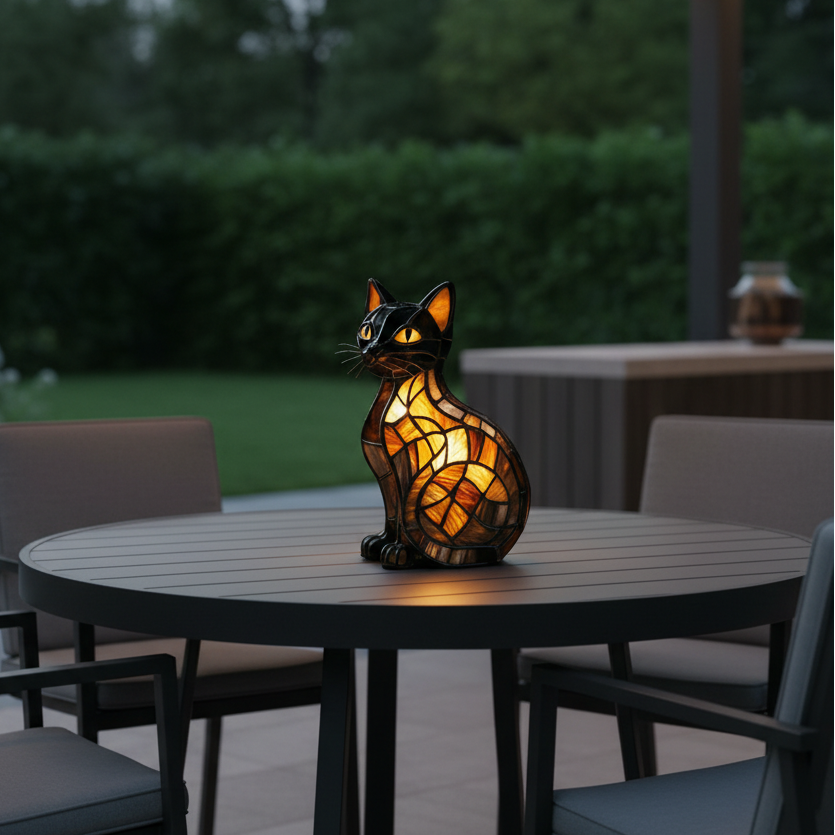 MISSELYS LED natlampe i kattedesign – billede 6