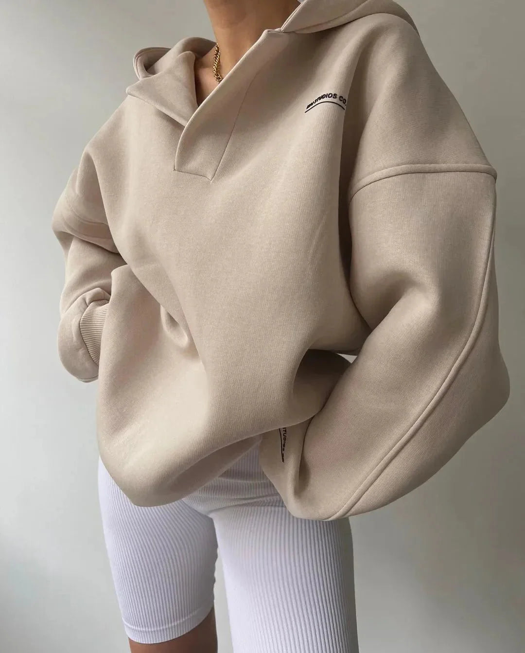 MØLLEVANG oversized hoodie til damer – billede 12