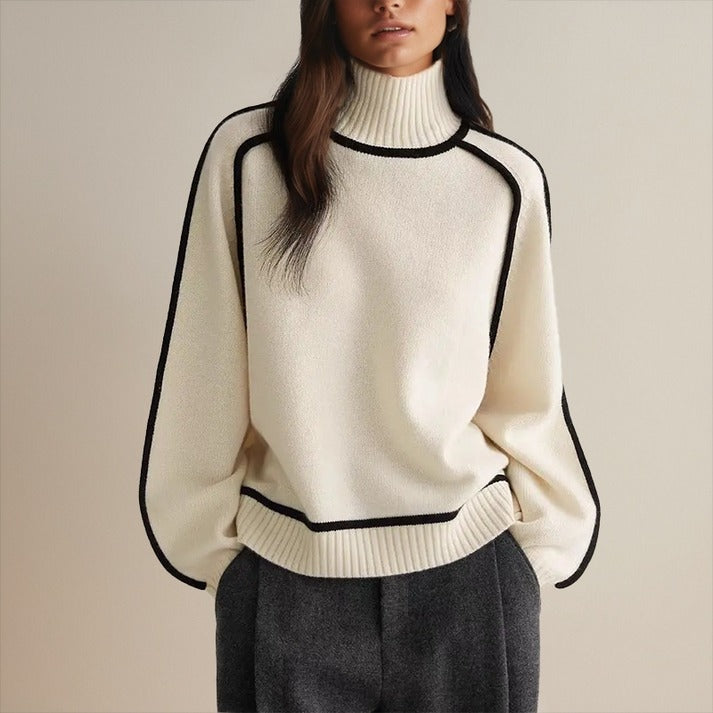 NORDKRAVE sweater med rullekrave – billede 5
