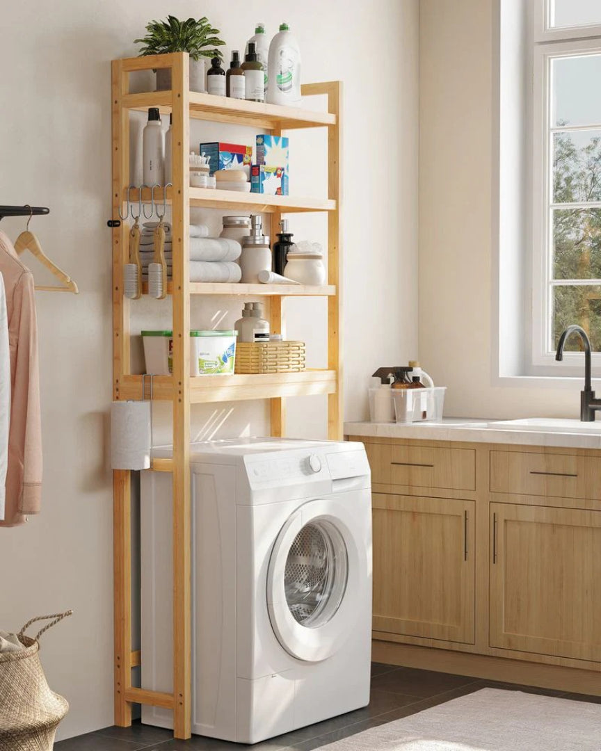 Bambusreol til over toilettet, 3 eller 4 niveauer, produktvisning 20 | Noreva Home