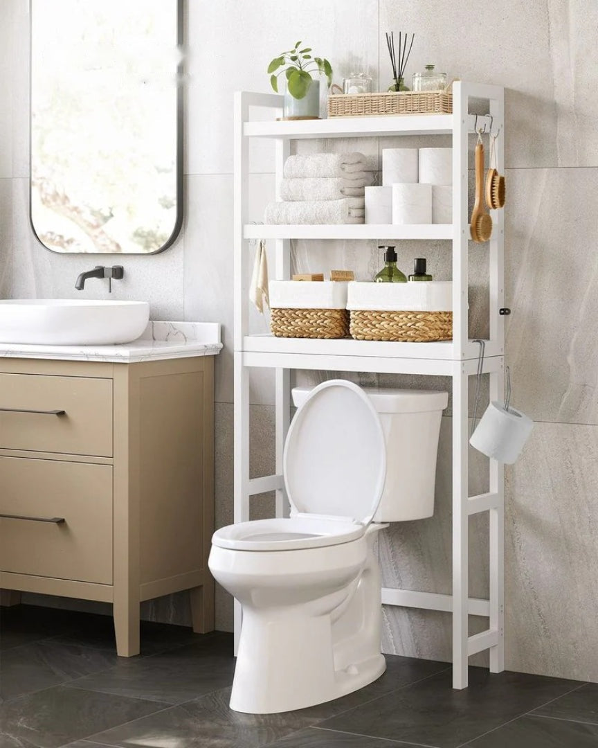 Bambusreol til over toilettet, 3 eller 4 niveauer, produktvisning 25 | Noreva Home