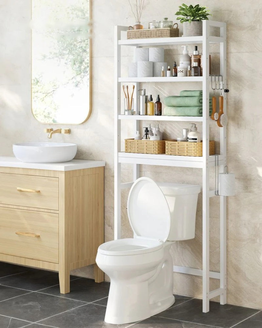 Bambusreol til over toilettet, 3 eller 4 niveauer, produktvisning 26 | Noreva Home