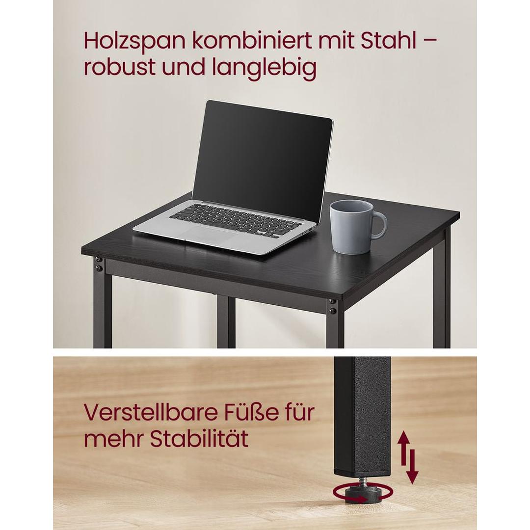 Barbord med stålstel – kvadratisk bord i industriel stil – produktvisning 16 | Noreva Home