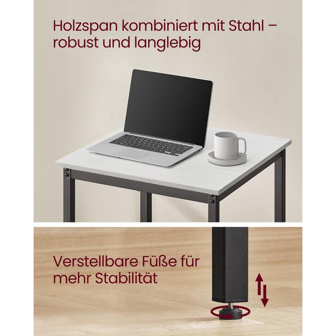 Barbord med stålstel – kvadratisk bord i industriel stil – produktvisning 20 | Noreva Home