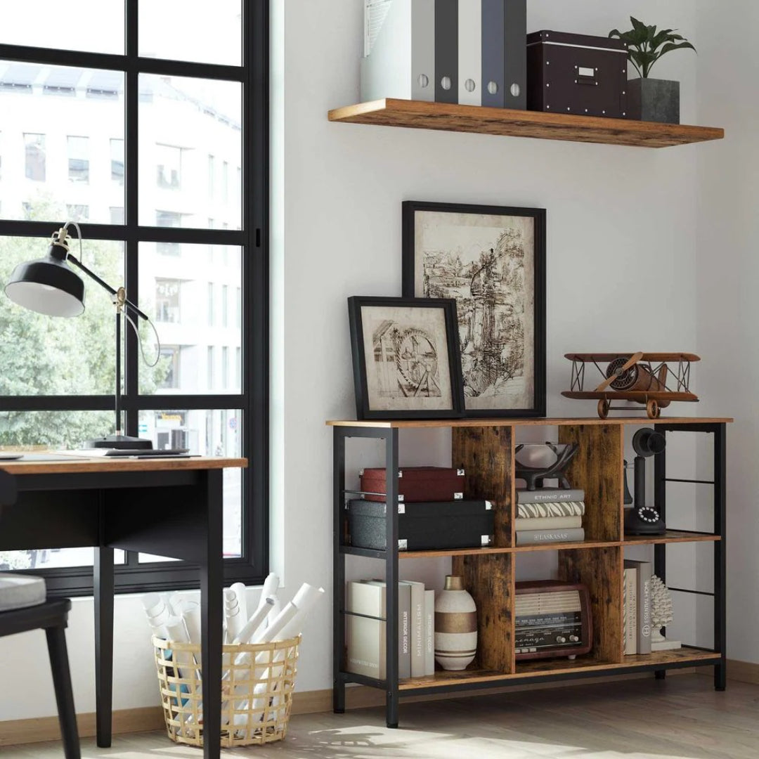 Bogreol med kubeformede rum, 47,2 in eller 39,4 in bred, produktvisning 3 | Noreva Home