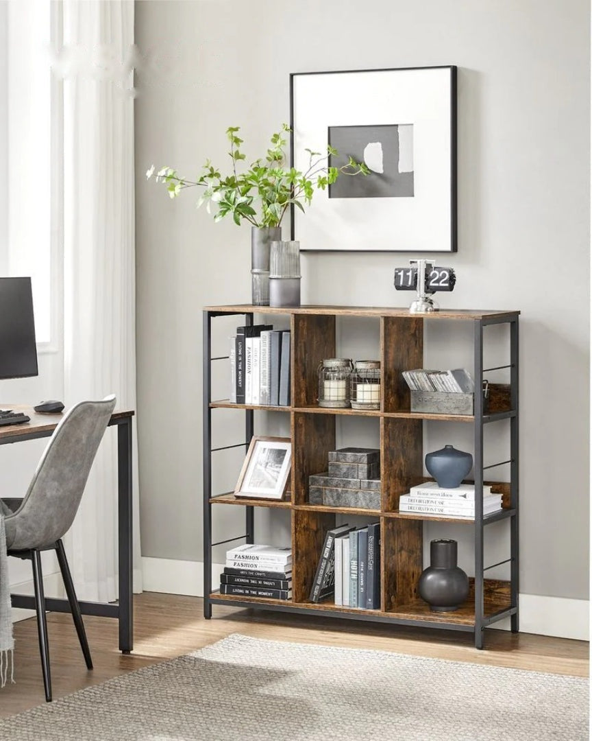 Bogreol med kubeformede rum, 47,2 in eller 39,4 in bred, produktvisning 8 | Noreva Home
