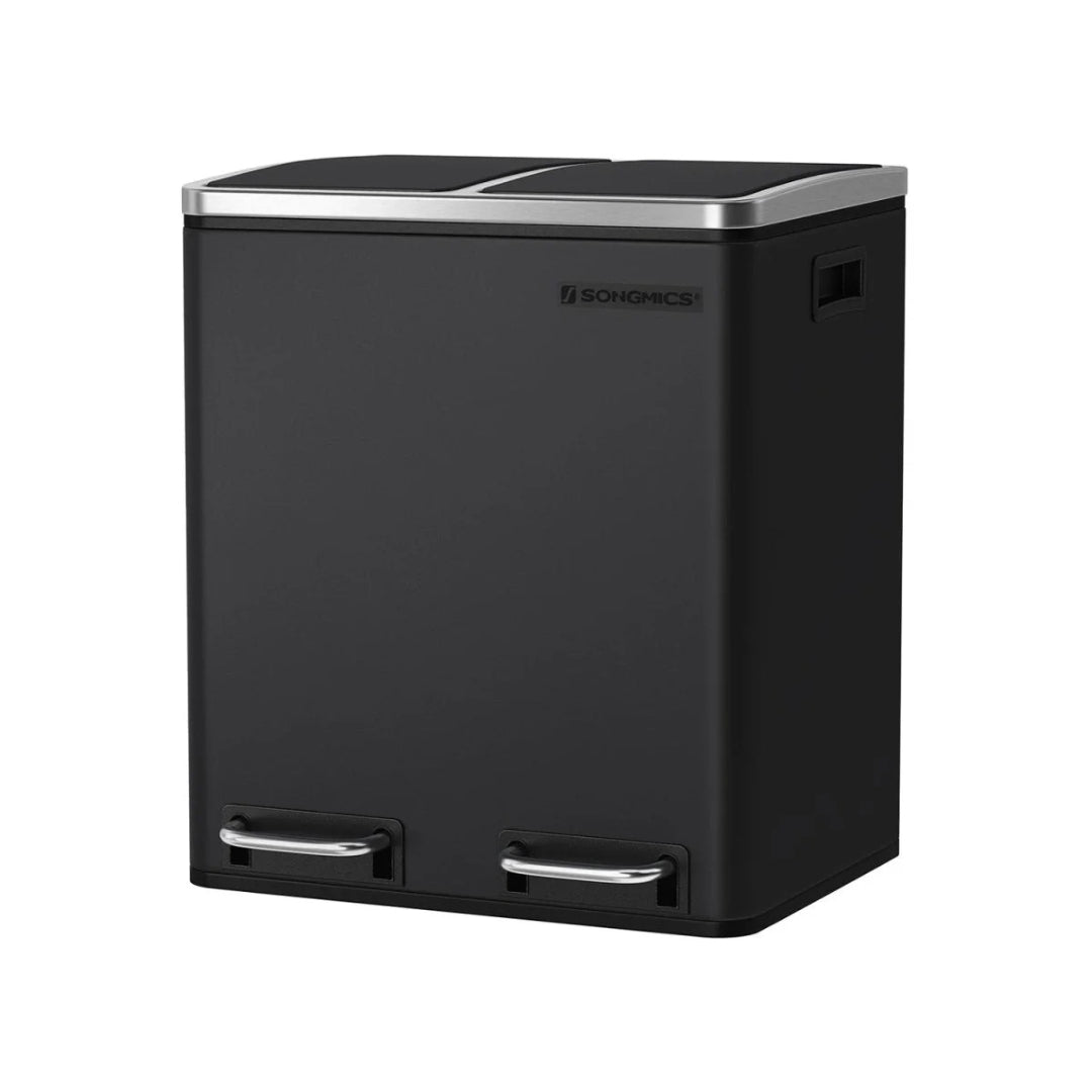 Dobbelt pedalspand 30L med to rum – produktvisning 4 | Noreva Home