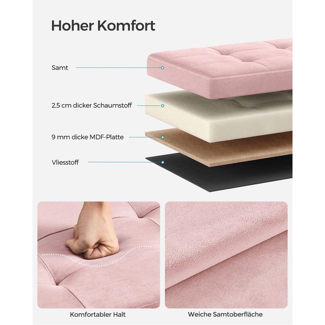 Entrébænk med Opbevaring – Siddebænk med Indbygget Opbevaringsrum til Entré og Gang – produktvisning 9 | Noreva Home