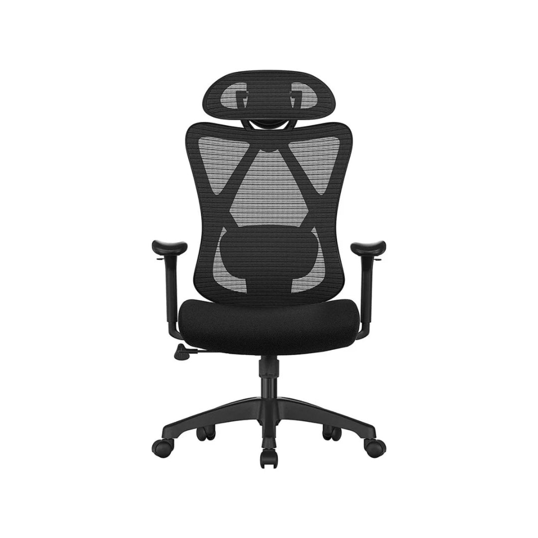 Ergonomisk kontorstol med justerbar ryg og armlæn – produktvisning 2 | Noreva Home