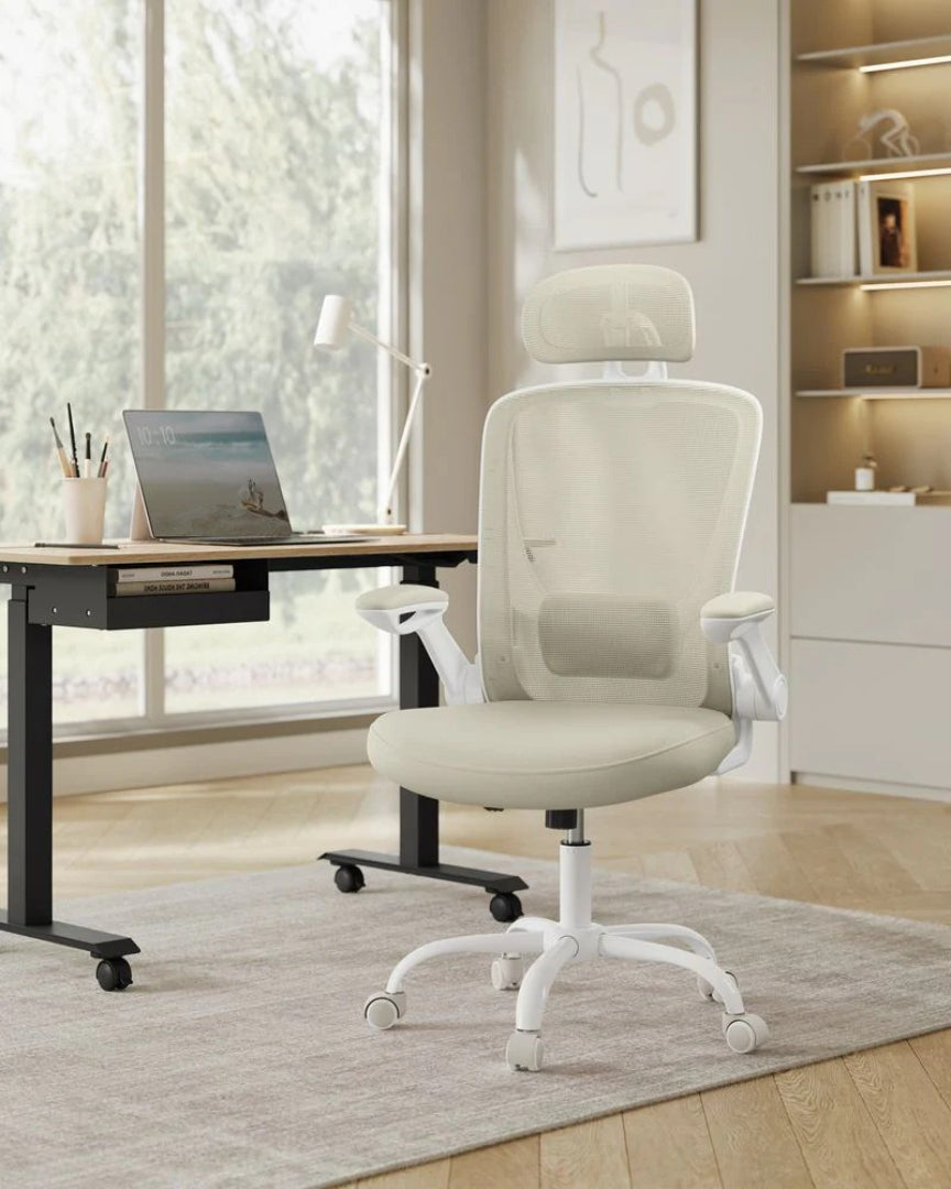 Ergonomisk kontorstol med nakkestøtte og lændestøtte – produktvisning 5 | Noreva Home