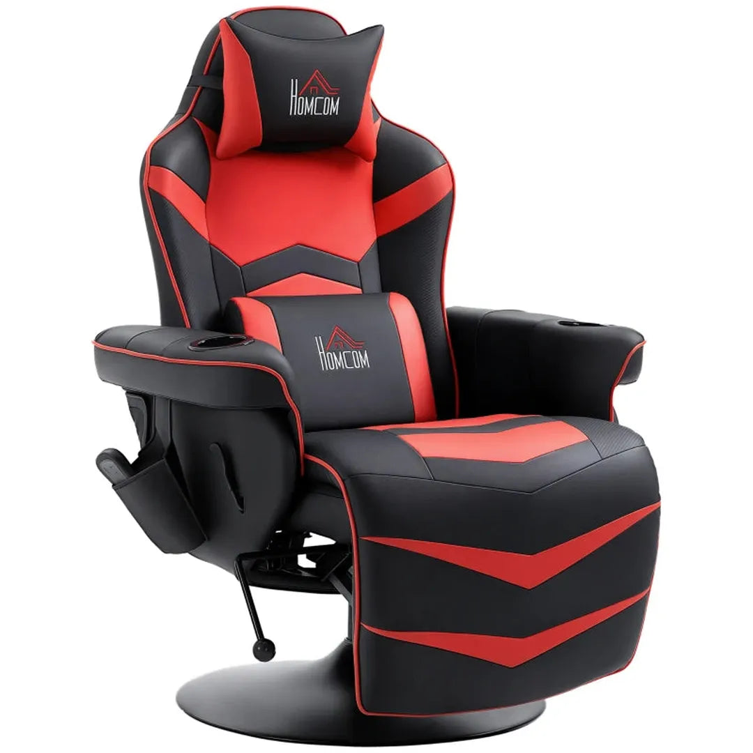 Gamingstol med massagefunktion – justerbar ryglæn – produktvisning 2 | Noreva Home