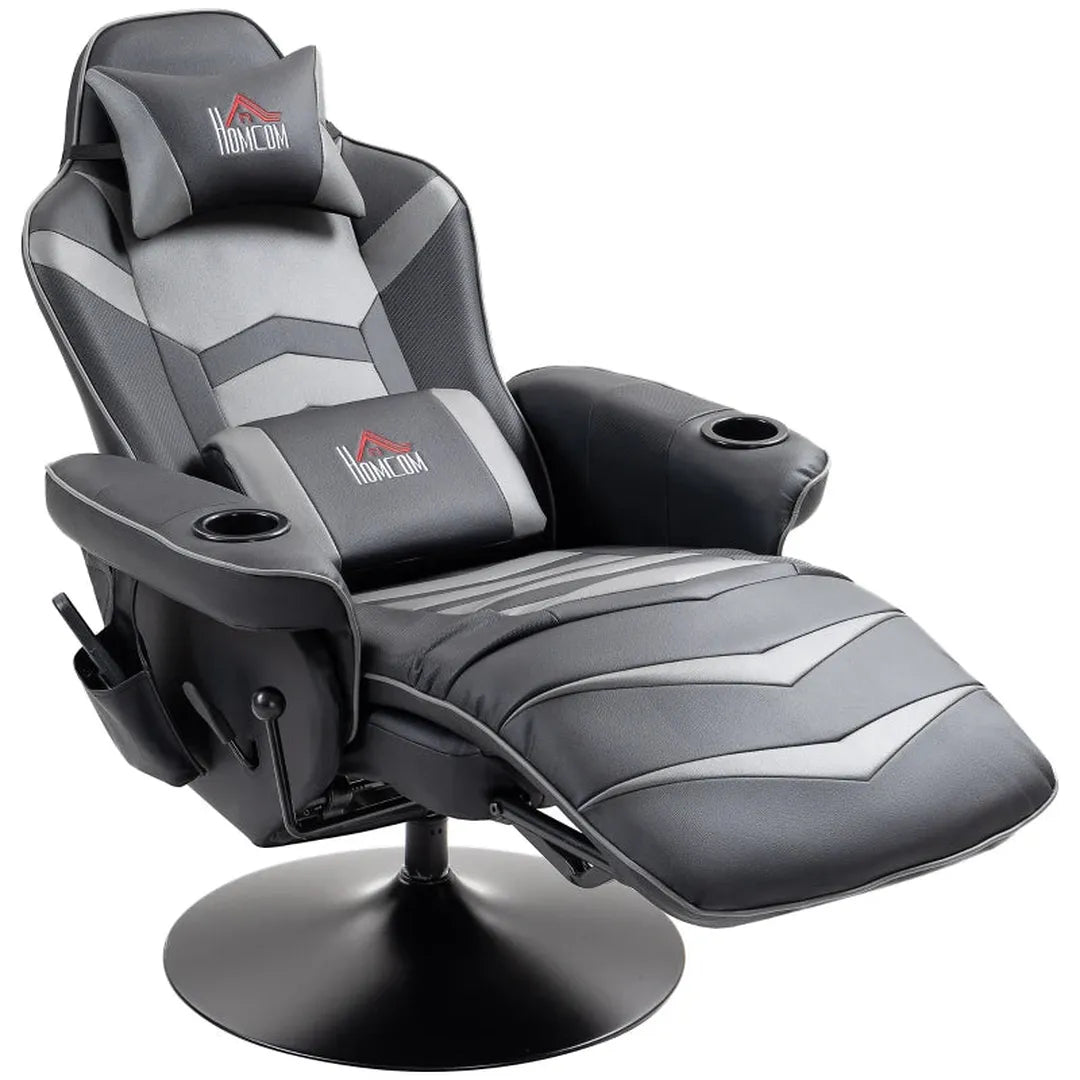 Gamingstol med massagefunktion – justerbar ryglæn – produktvisning 3 | Noreva Home