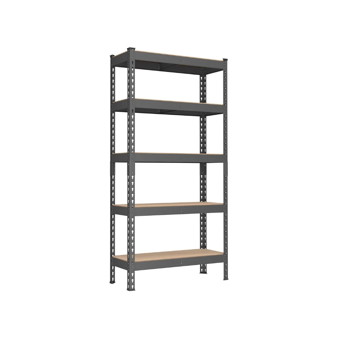 Garagereol med 5 justerbare niveauer, stålstel og MDF, produktvisning 2 | Noreva Home