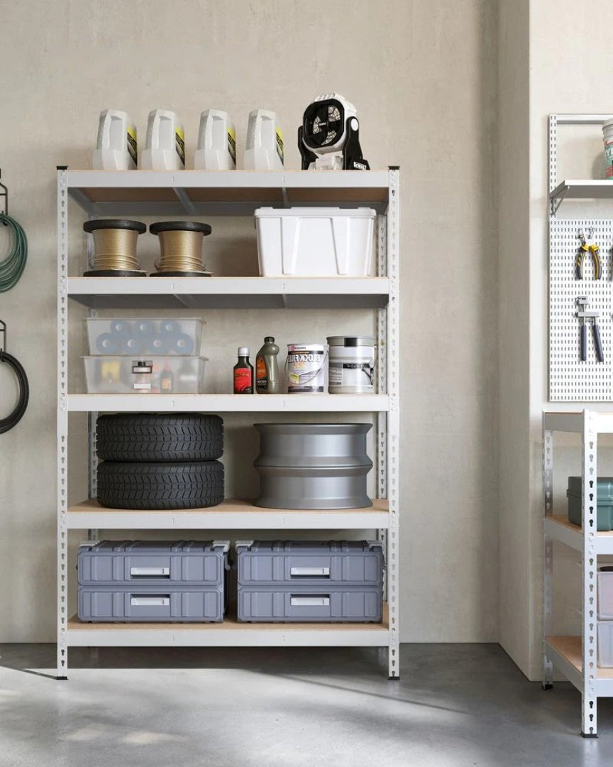 Garagereoler med 5 justerbare niveauer, sæt med 2, produktvisning 25 | Noreva Home