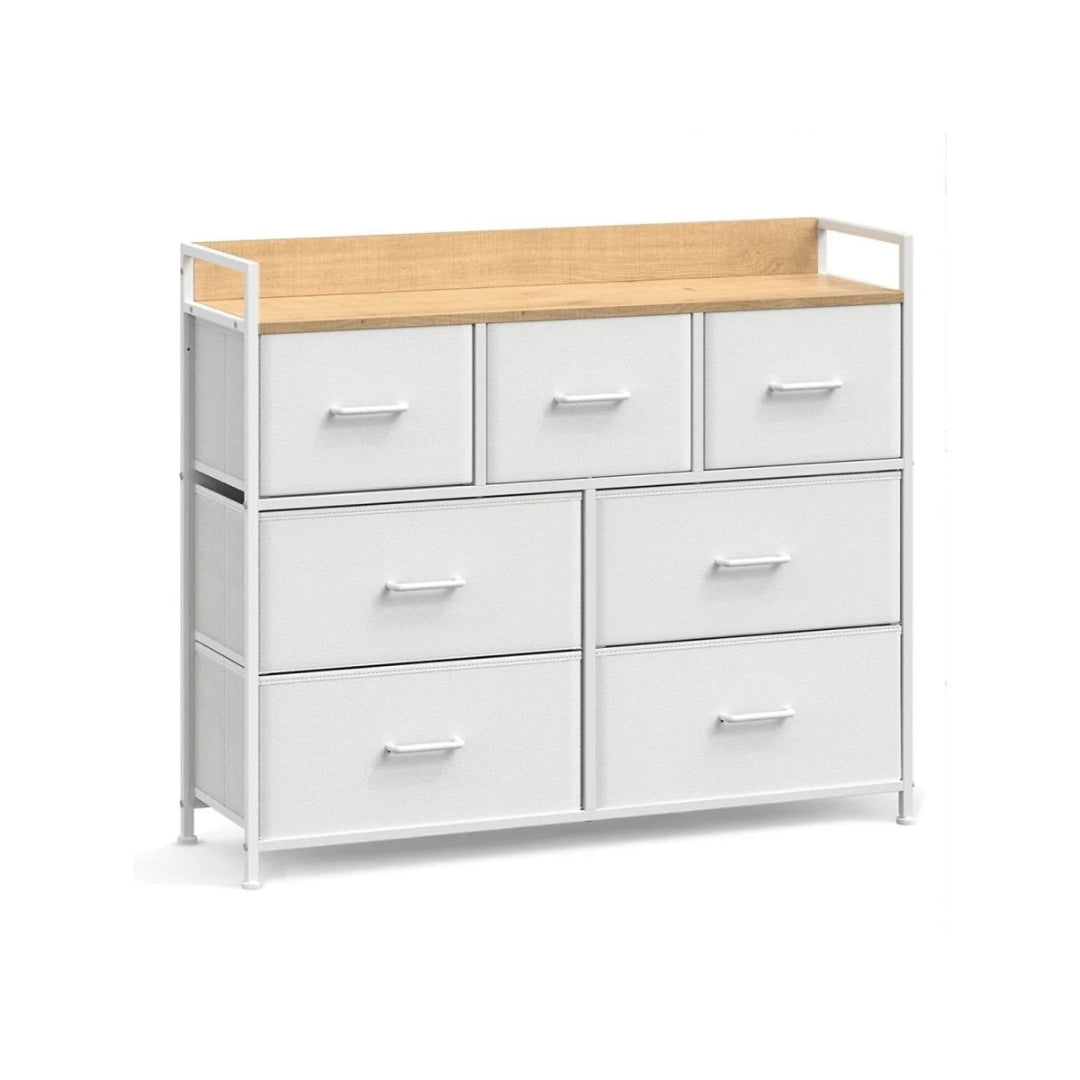 Industriel kommode med 7 stofskuffer – produktvisning 11 | Noreva Home