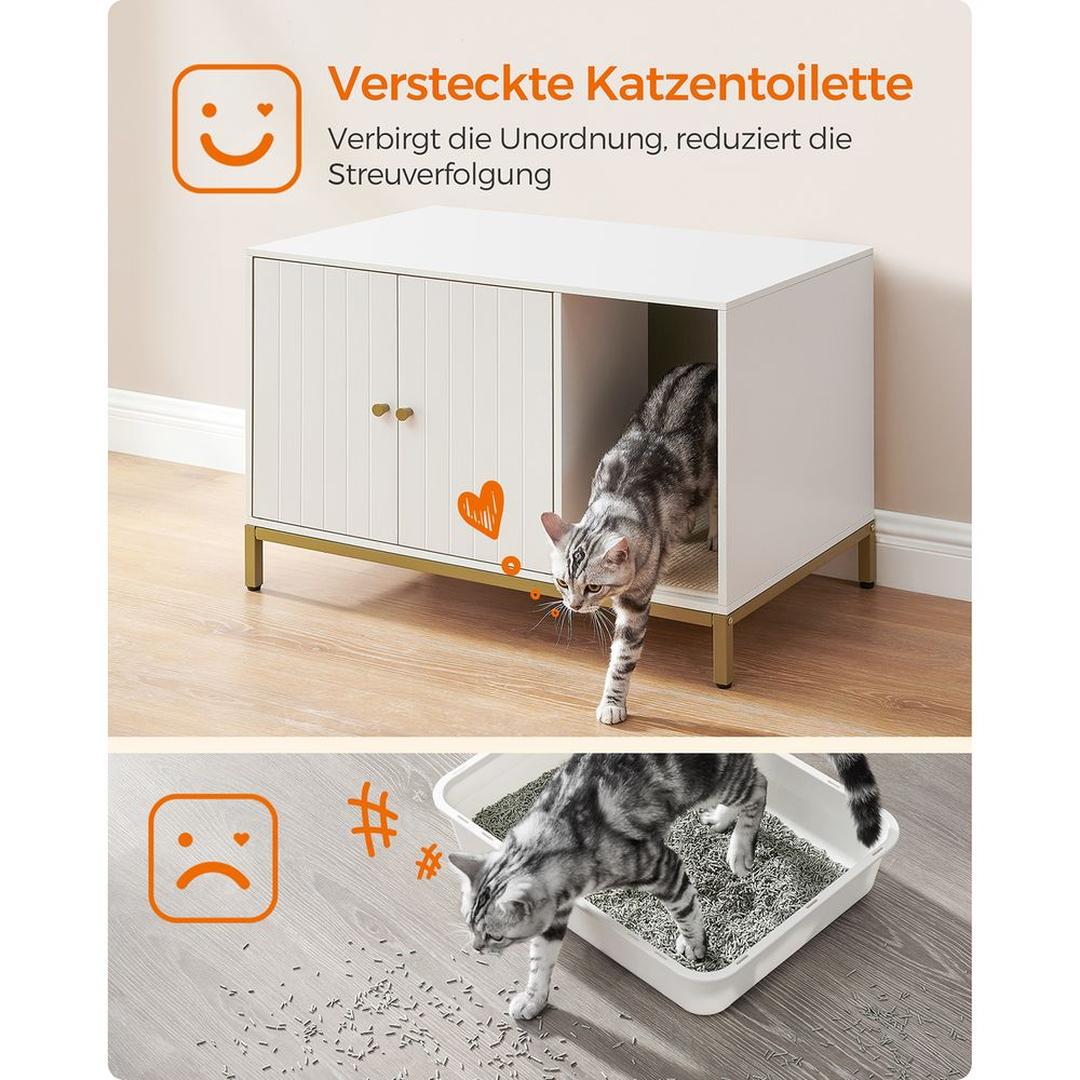 Kattebakkeskab – Diskret Opbevaringsskab til Kattebakke og Tilbehør – produktvisning 9 | Noreva Home