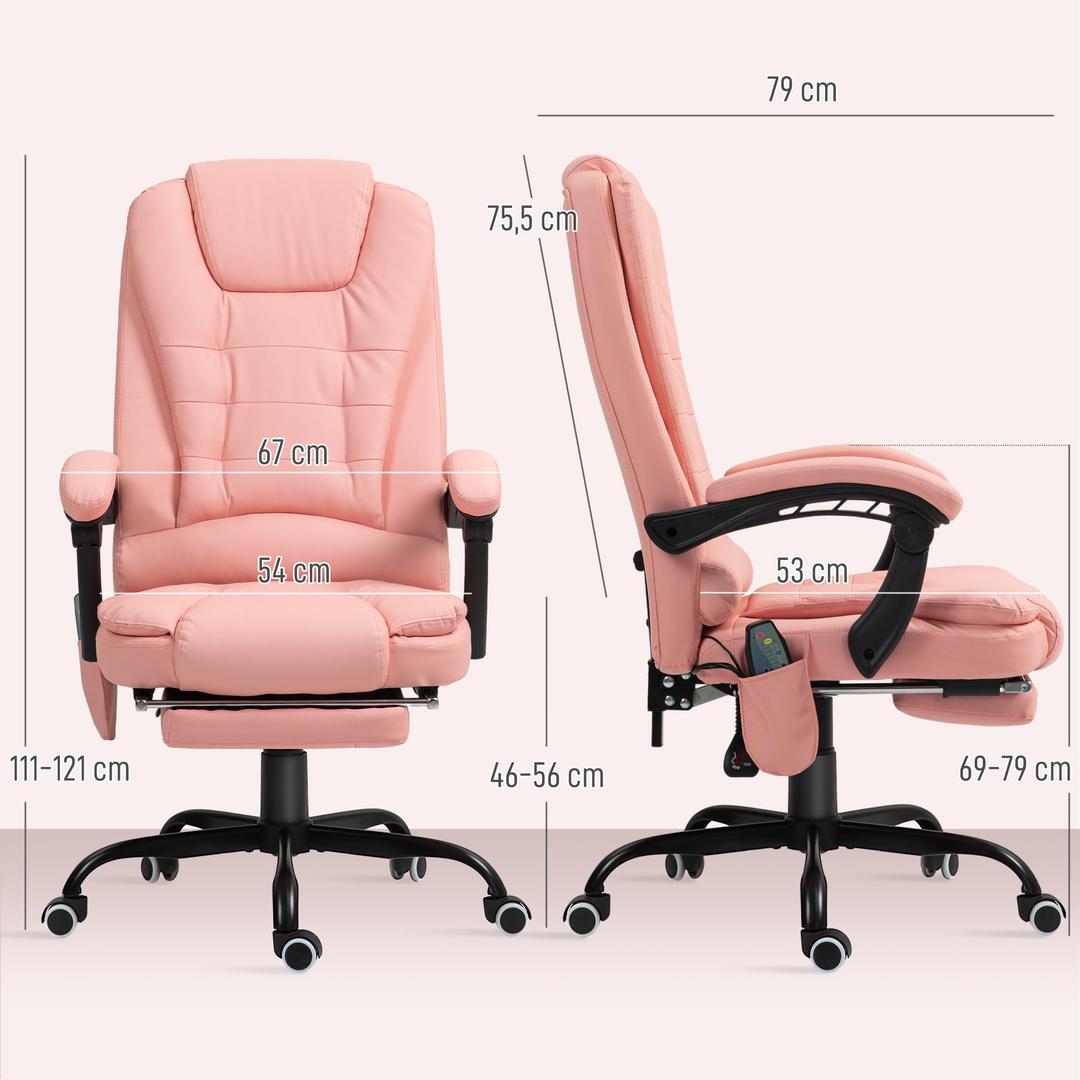 Kontorstol med Massagefunktion – 7 Massagepunkter – produktvisning 5 | Noreva Home