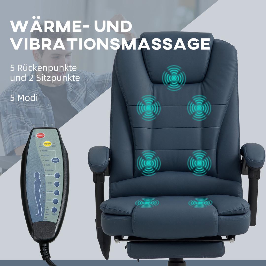 Kontorstol med Massagefunktion – 7 Massagepunkter – produktvisning 16 | Noreva Home