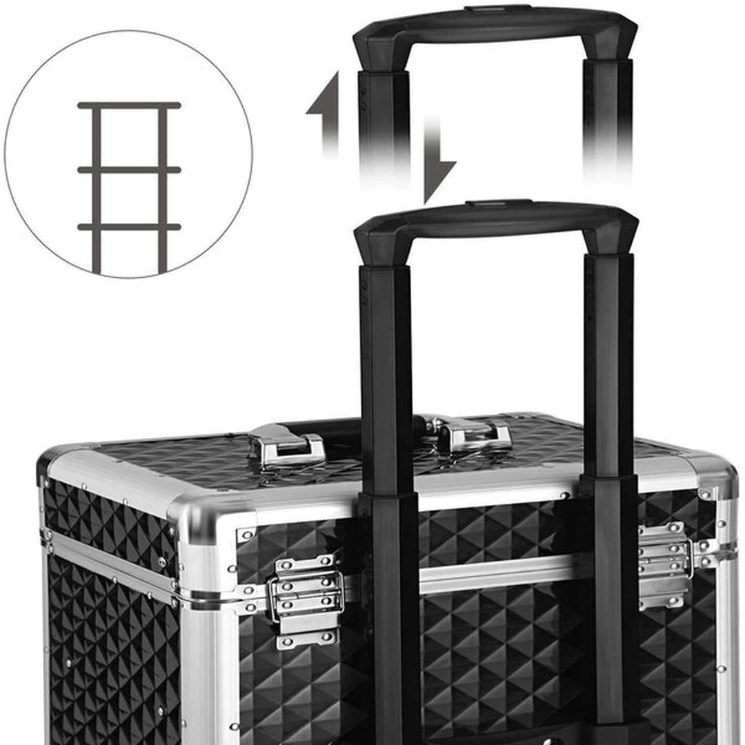 Makeup Trolley på Hjul – Kosmetikkuffert med Skuffer – produktvisning 8 | Noreva Home