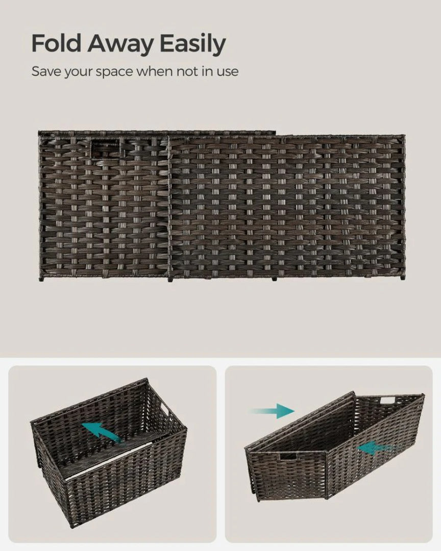 Opbevaringskurv med låg og aftageligt fór, 105 L eller 160 L, produktvisning 15 | Noreva Home