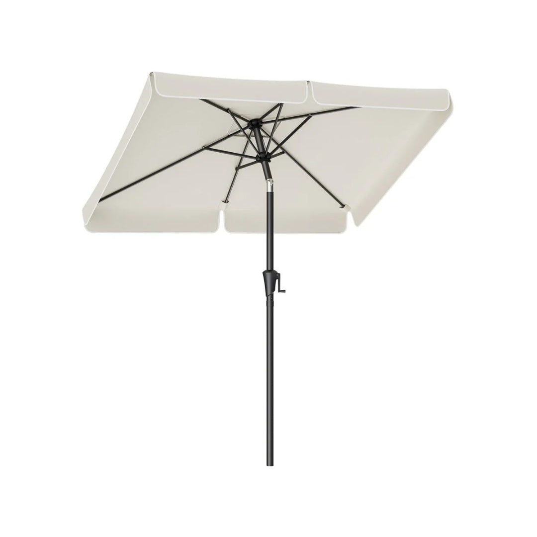 Rektangulær parasol til terrasse med tilt og UV-beskyttelse – produktvisning 3 | Noreva Home