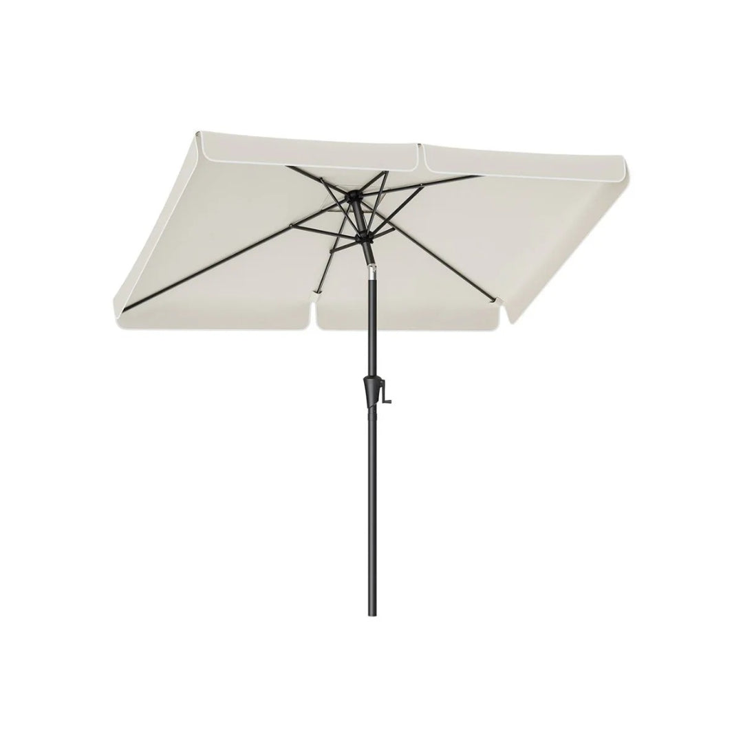 Rektangulær parasol til terrasse med tilt og UV-beskyttelse – produktvisning 6 | Noreva Home