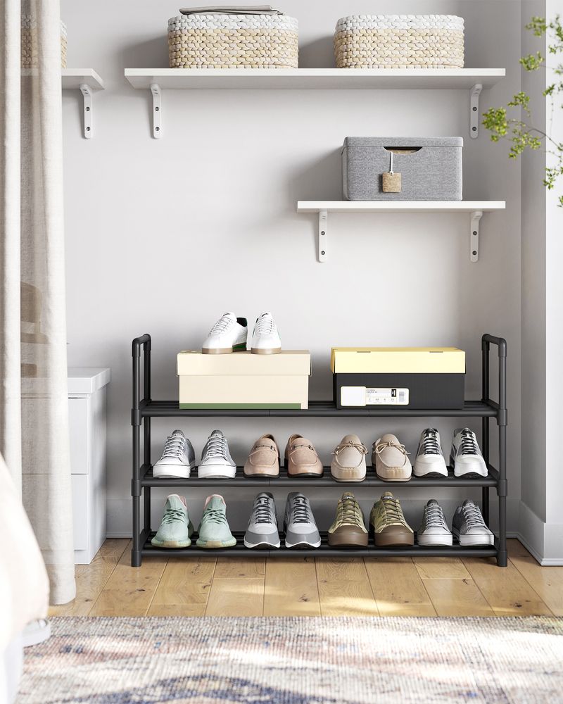 Skoreol i metal med 2, 3, 4 eller 10 niveauer, produktvisning 25 | Noreva Home