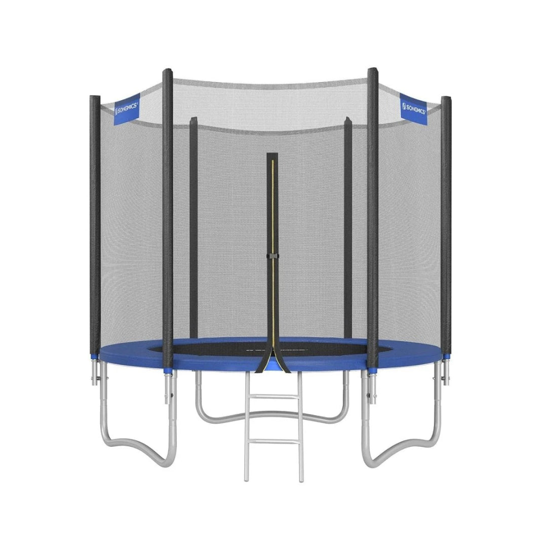 Trampolin med sikkerhedsnet og polstret ramme – produktvisning 4 | Noreva Home