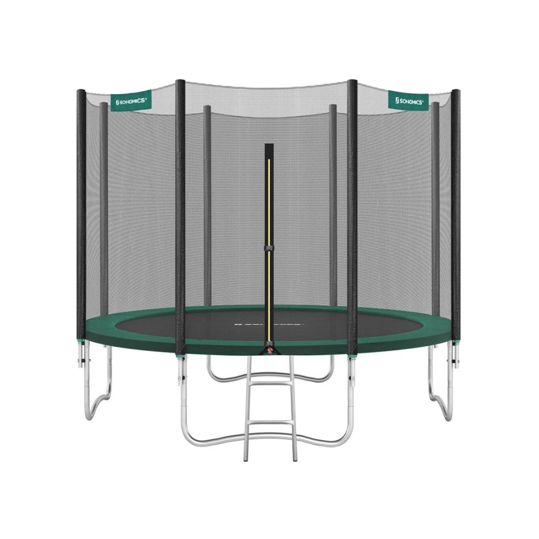 Trampolin med sikkerhedsnet og polstret ramme – produktvisning 7 | Noreva Home