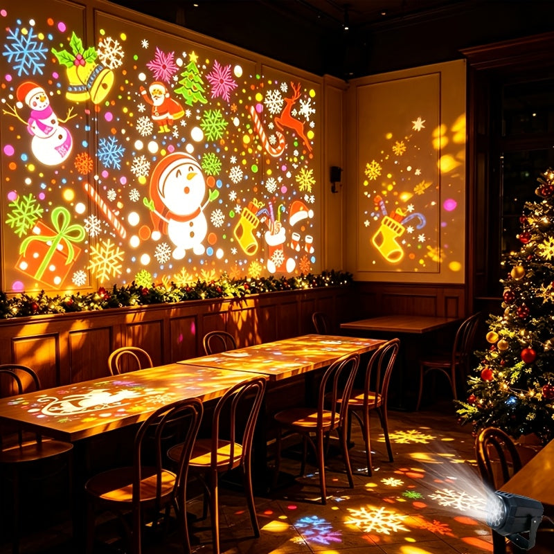 Projektorlampe til bordet med julemotiver, billede 4