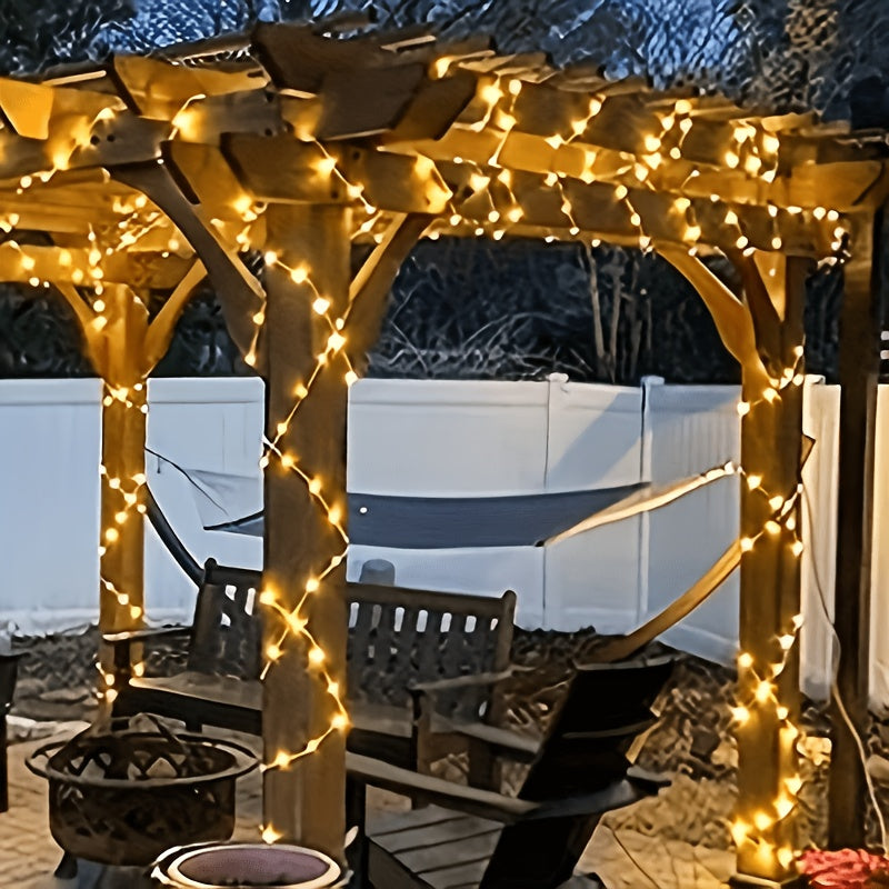 Lyskæde med kobbertråd og mini LED, billede 10