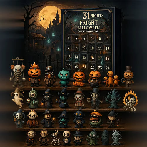 OKTOBERLY halloween countdown-boks med 31 åbne rum