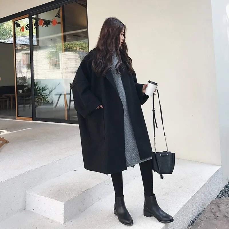 REVERSLUND trenchcoat i uldblanding – billede 8