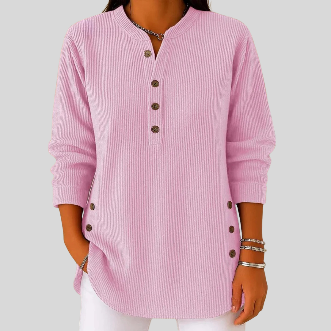 RIBVANG pullover i blød ribstrik – billede 4